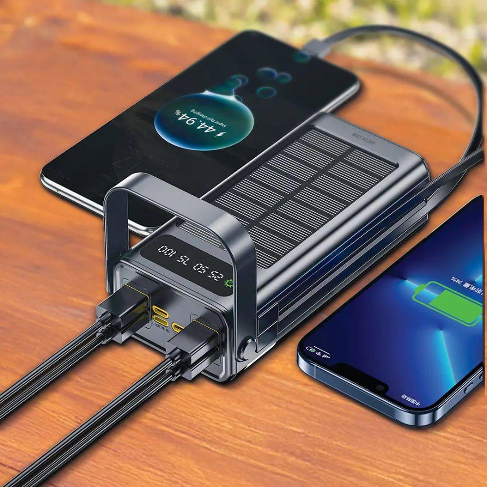green lion solar x 30000mah power bank pd 20w black