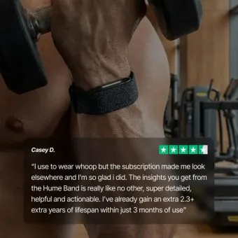 humehealth the hume band 2.0 smart longevity wearable