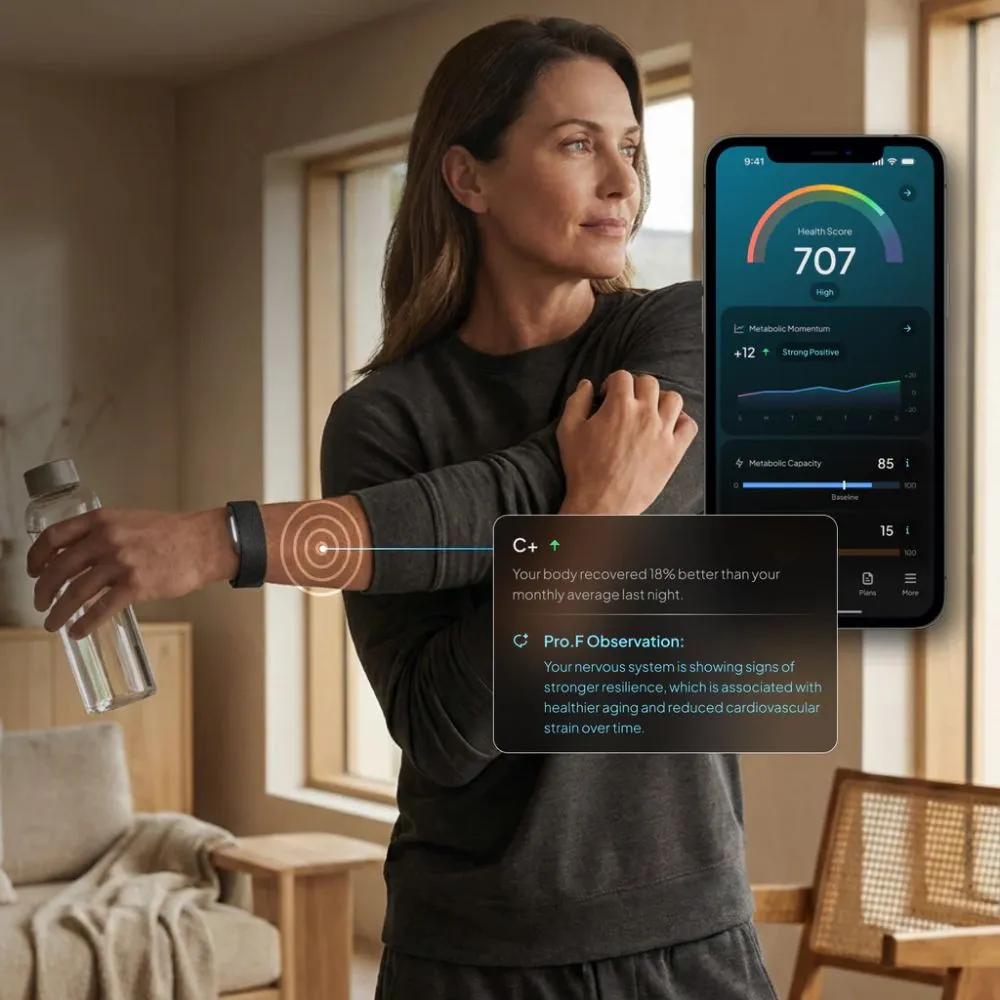 humehealth the hume band 2.0 smart longevity wearable