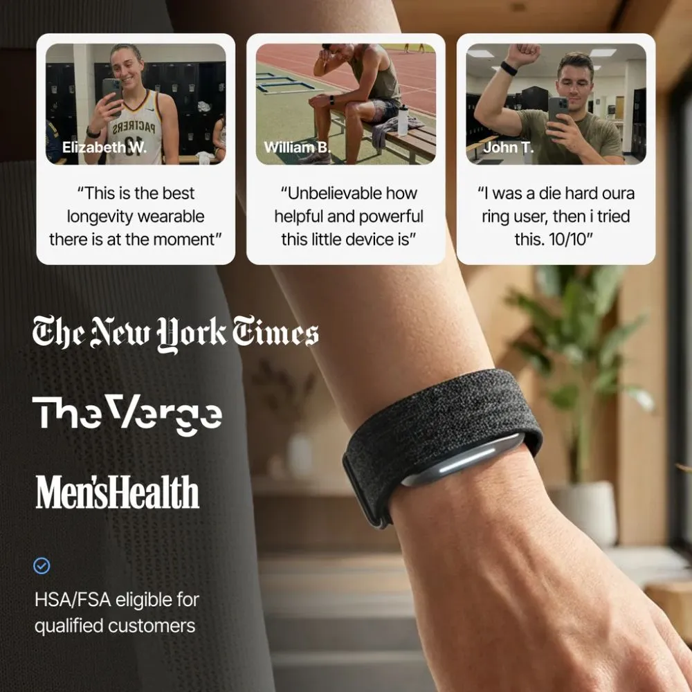 humehealth the hume band 2.0 smart longevity wearable
