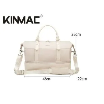 kinmac the ultimate 3 in 1 travel duffel bag & water resistant weekender
