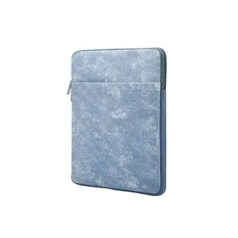 kinmac vertical design laptop sleeve (kms476 77 / denim) 13" 14"