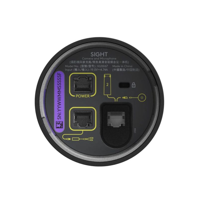 logitech sight tabletop camera (graphite)