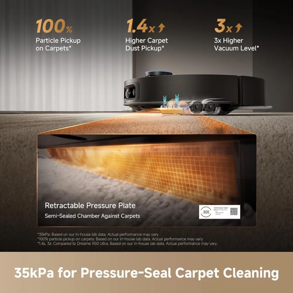 dreame x60 ultra complete robot vacuum and mop