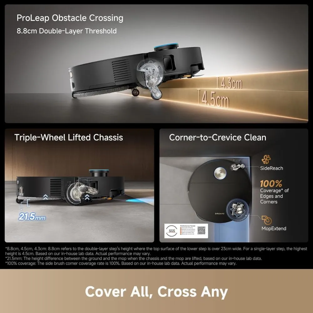 dreame x60 ultra complete robot vacuum and mop