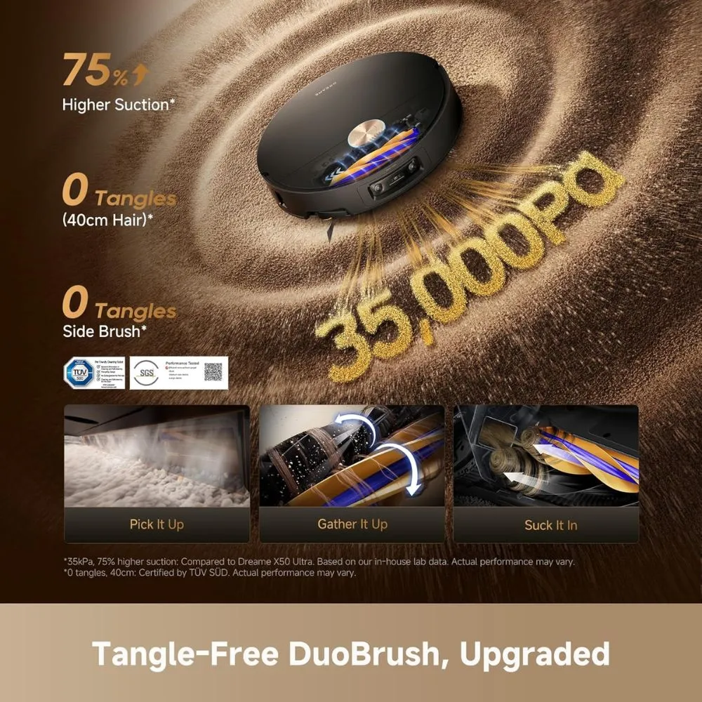 dreame x60 ultra complete robot vacuum and mop