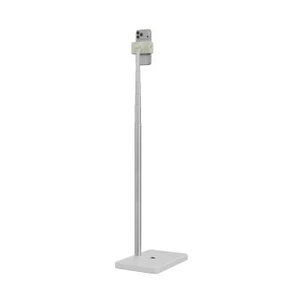 porodo 360° multifunctional phone & tablet holder with extebdable pole white