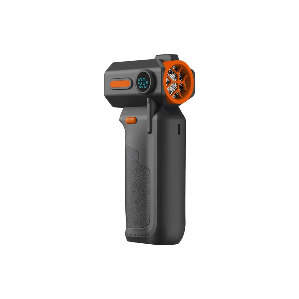 porodo lifestyle cordless turbo air duster with led work light black