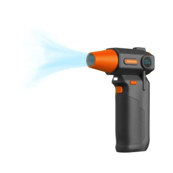 porodo lifestyle cordless turbo air duster with led work light black