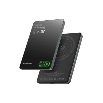 powerology magvolt 5000mah magnetic power bank