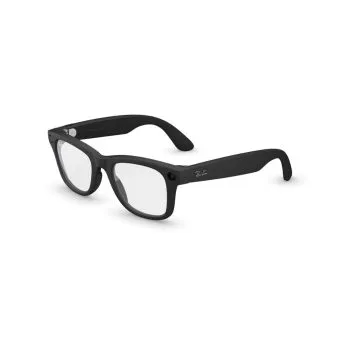 ray ban meta wayfarer (gen 2) smart glasses matte black/clear