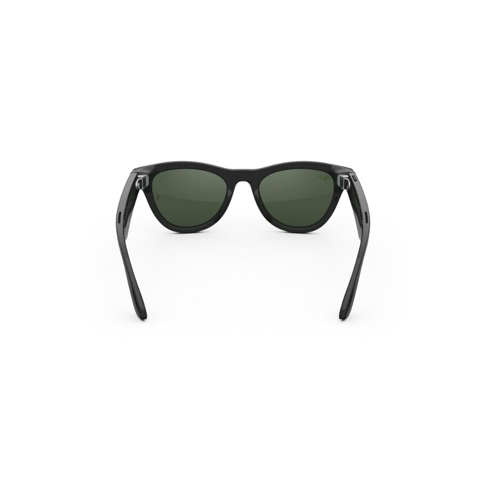 ray ban meta skyler smart glasses (gen 2) shiny black / graphite green transitions® (high bridge fit)