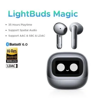 ugreen ws216 lightbuds magic hybrid anc tws earphones