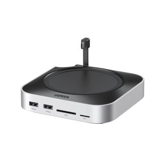 ugreen mac mini m4 docking station with nvme ssd and usb a usb c ports