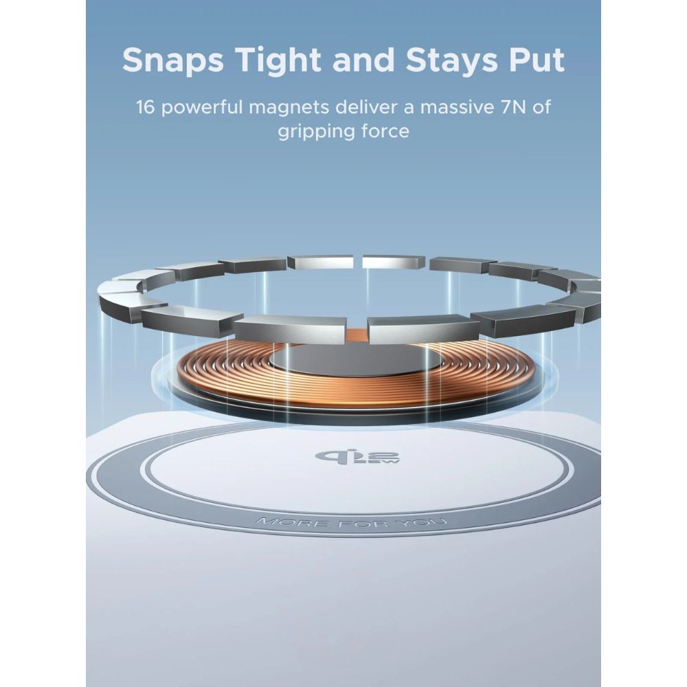 ugreen magflow 3 in 1 magnetic wireless charger (qi2 25w, magsafe compatible)