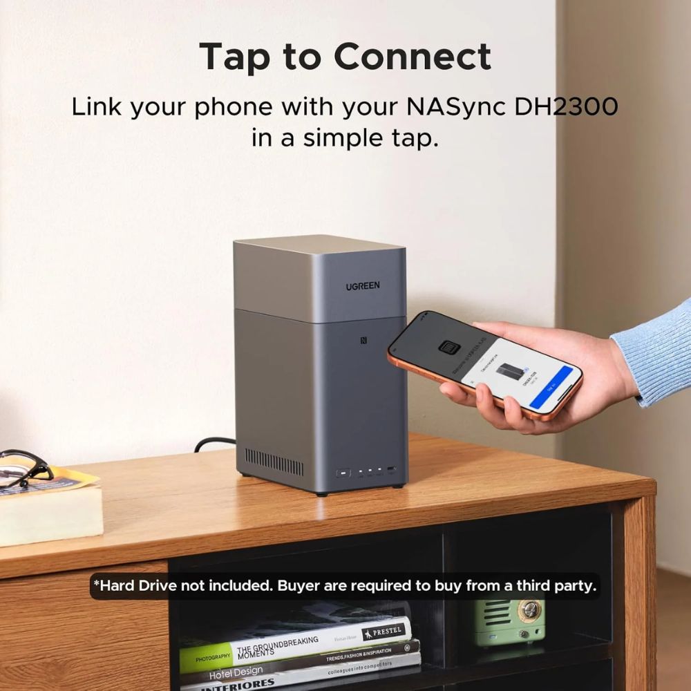 ugreen storage network attached dh2300 diskless eu