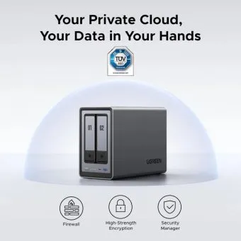 ugreen storage network attached dxp2800 (diskless) eu