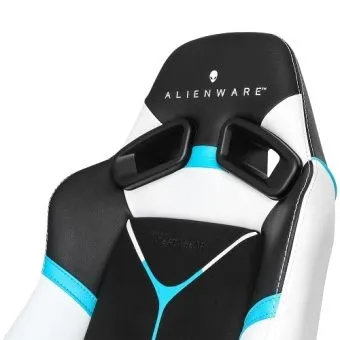 alienware s5000 premium gaming chair, steel frame, aluminum base, ergonomic