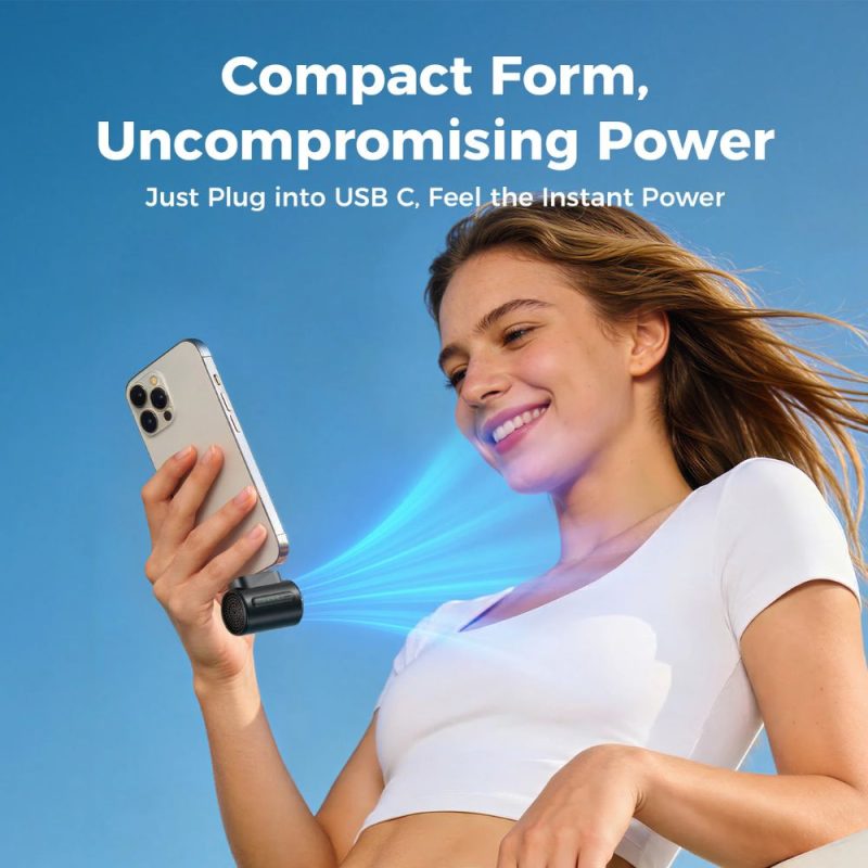 aecooly powerful type c phone fan air mate