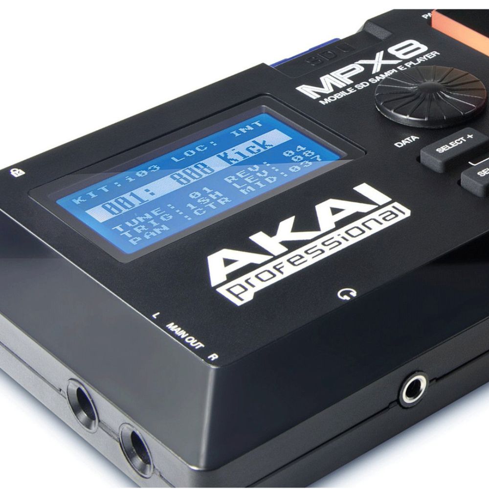 akai mpx8 sd sampler pad controller