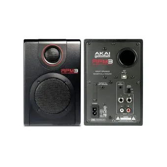 akai rpm3 production monitors with usb audio interface