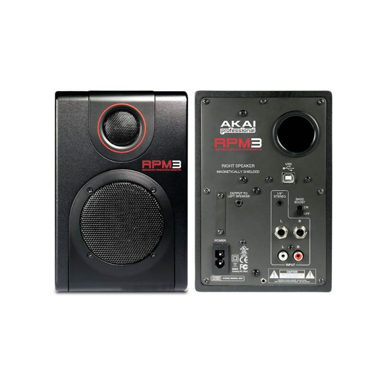 Akai RPM3 Production Monitors with USB Audio Interface | DSLR Zone