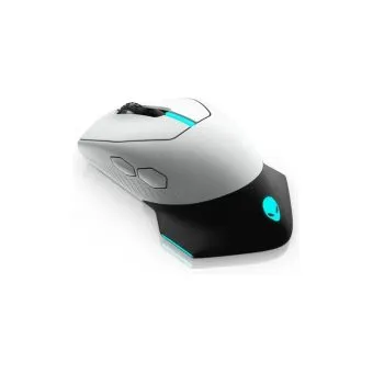 alienware wireless gaming mouse aw610m, 7 buttons, wireless and wired, up to 16000 dpi