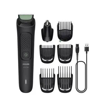 philips all in one trimmer 3000 series (mg3930/15) | 7 in 1 face & hair groomer