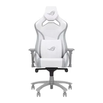 asus rog chariot x core gaming chair sl301cw, racing style, steel frame, premium leather