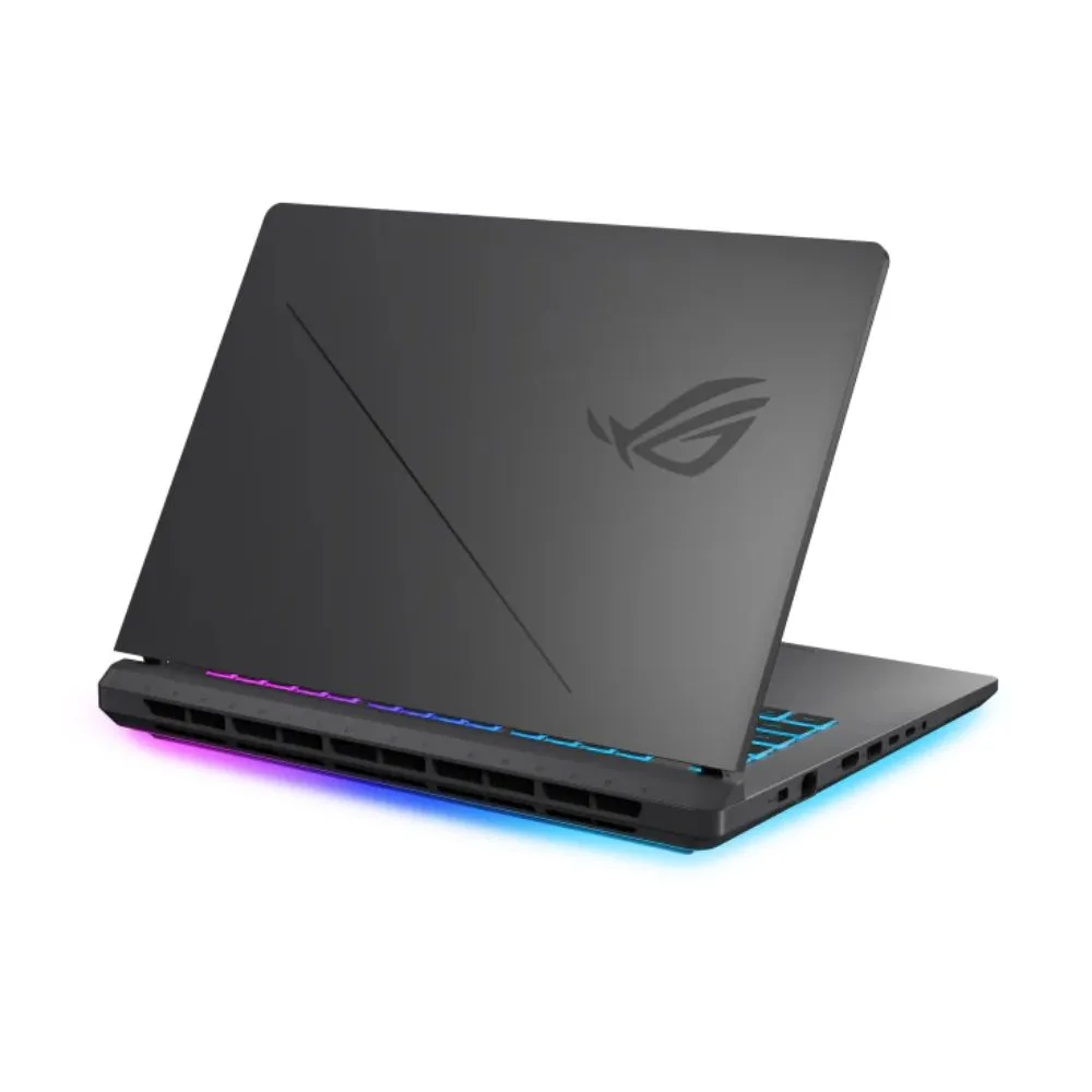 asus rog strix g16 eclipse gray gaming laptop | core ultra 9, 32gb ram, 1tb ssd, rtx 5070 ti 12gb, 16" qhd+ 240hz + mouse & backpack