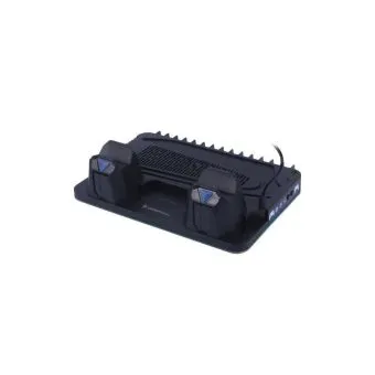 deadskull ds mz8043 multi functional cooling stand & dual controller charger for ps5