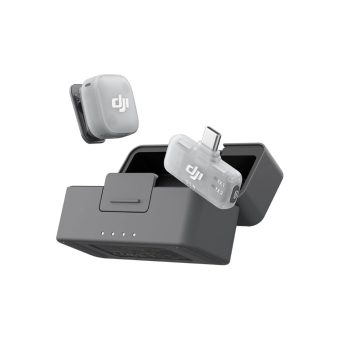 dji mic mini 2 (1 tx + 1 mobile rx + charging case)