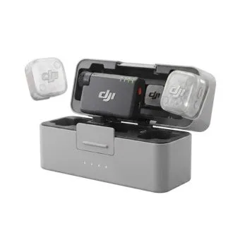dji mic mini 2s (2 tx + 1 rx + charging case)