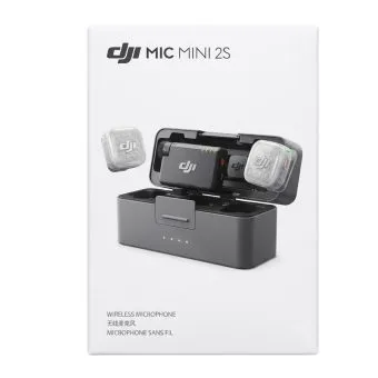 dji mic mini 2s (2 tx + 1 rx + charging case)