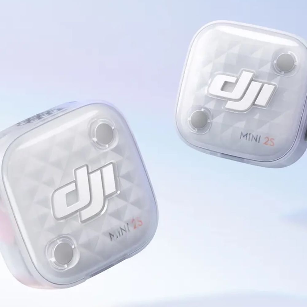 dji mic mini 2s (2 tx + 1 rx + charging case)
