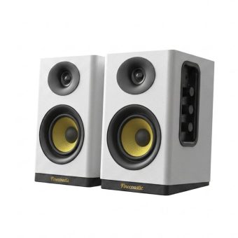 fantech finecoustic hako studio 301 80w 2.0 bookshelf speakers | bluetooth 5.3 & wood cabinet
