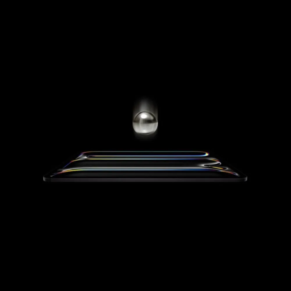blupebble rock series graphene tempered glass 2.5d screen protector for ipad pro 11 inch