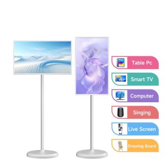 32 inch moveable smart touch screen m01, 8gb ram, 128gb rom, fhd resolution, android 15