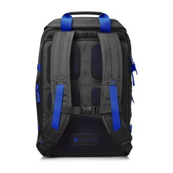 hp odyssey sports backpack x0r83aa, 15.6 inch black and blue