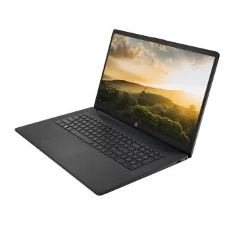 hp b3er6av 17.3" laptop core ultra 5 225u, 8gb ddr5, 256gb nvme ssd | jet black