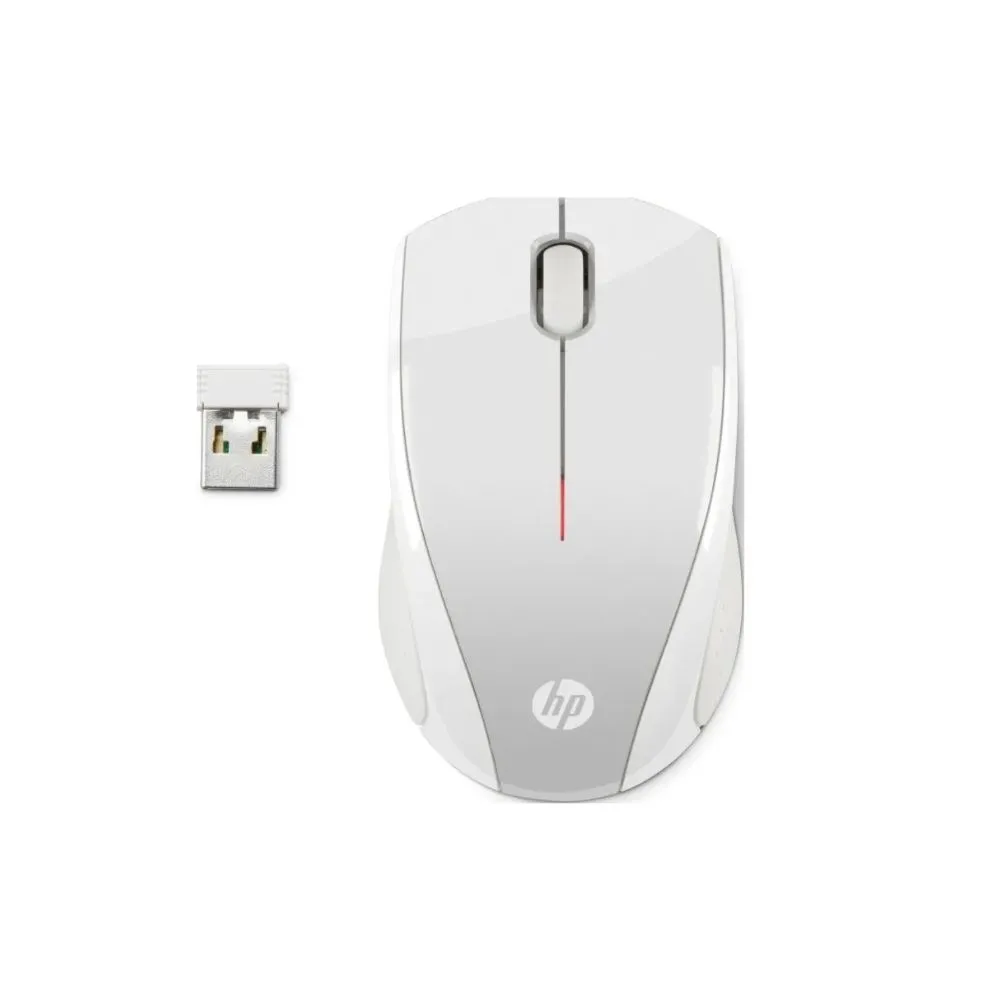 hp wireless mouse g3t x3000, white, 1600dpi