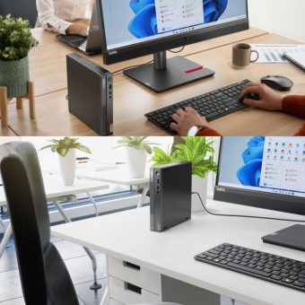 lenovo thinkcentre neo 50q tiny desktop | core 7 240h, 8gb ram, 512gb ssd, vesa mount + keyboard & mouse, 2 year warranty