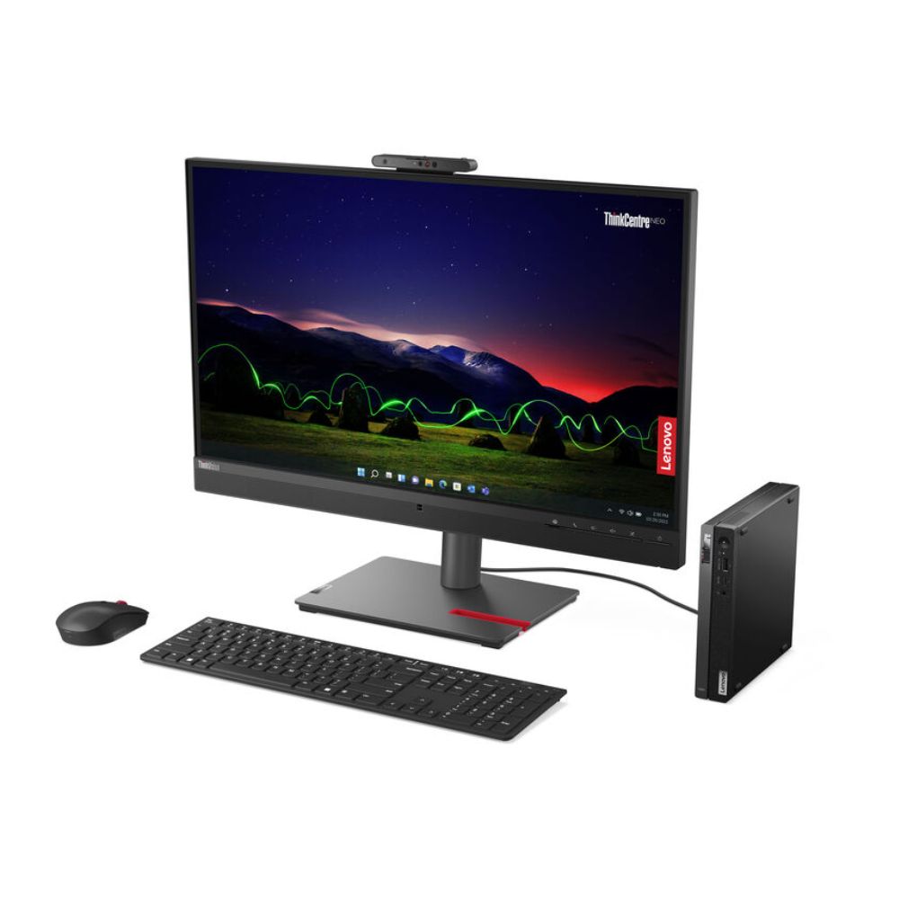 lenovo thinkcentre neo 50q tiny desktop | core 7 240h, 8gb ram, 512gb ssd, vesa mount + keyboard & mouse, 2 year warranty