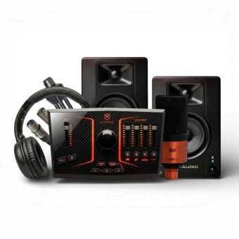 m audio live studio recording station