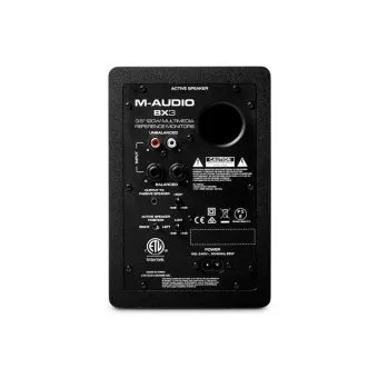 m audio bx3 3.5 inch multimedia monitors (pair)