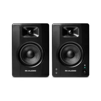 m audio bx3 bt 3.5 inch bluetooth multimedia monitors (pair)
