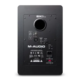m audio bx8 d3 8inch powered studio reference monitor (pair)