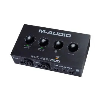 m audio m track duo usb audio interface