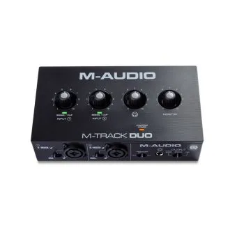 m audio m track duo usb audio interface