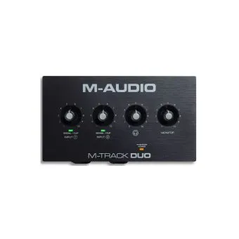 m audio m track duo usb audio interface